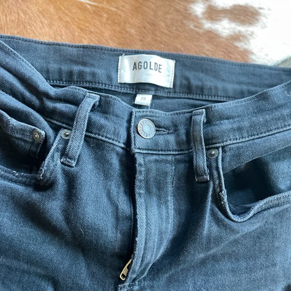 AGOLDE sophie ankle shout skinny jeans - Picture 3 of 3